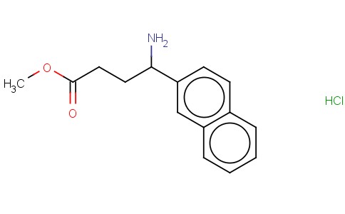 4-AMINO-4-NAPHTHALEN-2-YL-BUTYRIC ACID METHYL ESTER HYDROCHLORIDE